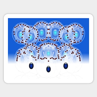 Bejeweled Ice Corpuscles Sticker